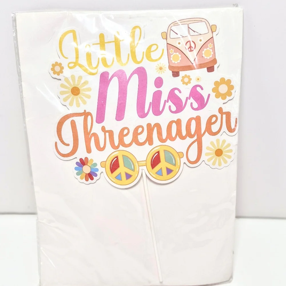 Little Miss Threenager 3rd Birthday Party Decorations